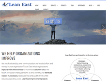 Tablet Screenshot of leaneast.com